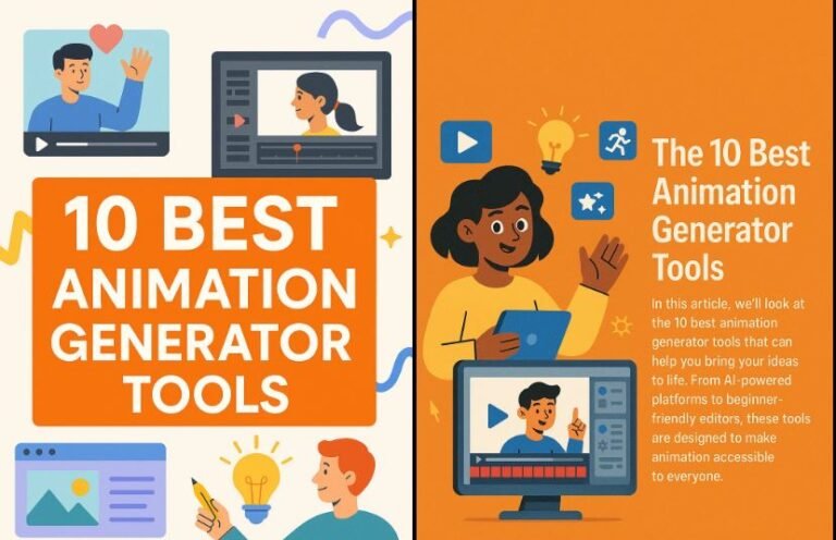 10 Best Animation Generator Tools to Bring Your Ideas to Life - Info ...