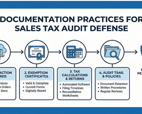 What Documentation Practices Help Prevent Sales Tax Audit Penalties