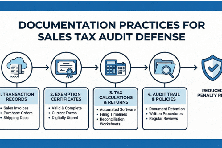 What Documentation Practices Help Prevent Sales Tax Audit Penalties