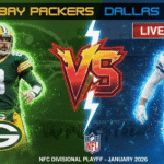 Green Bay Packers vs Dallas Cowboys Match Player Stats