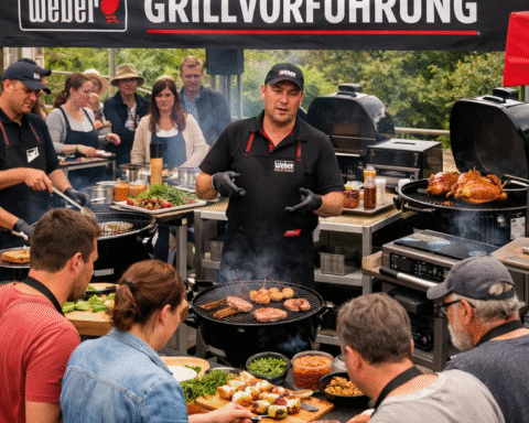Weber Grillvorführung