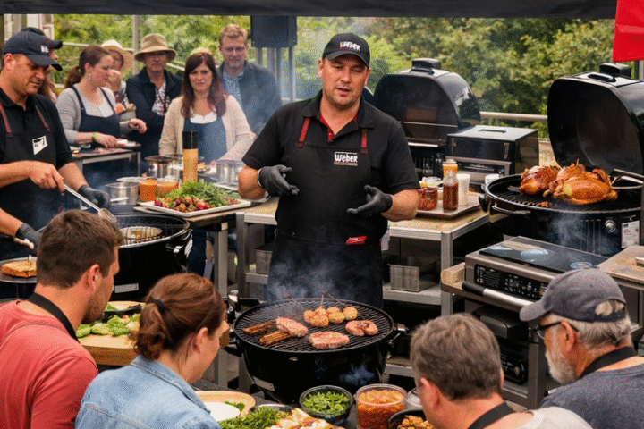 Weber Grillvorführung