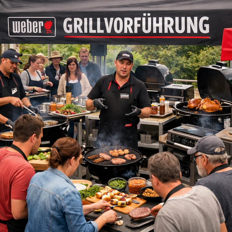 Weber Grillvorführung