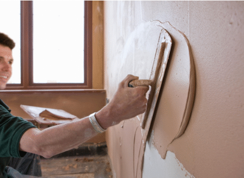 Plastering